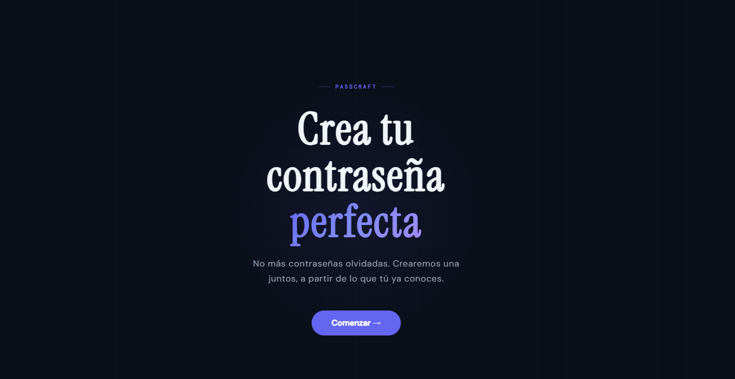 PASSCRAFT Preview